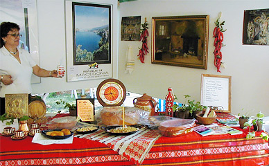 Table Displaying Macedonian Wares
