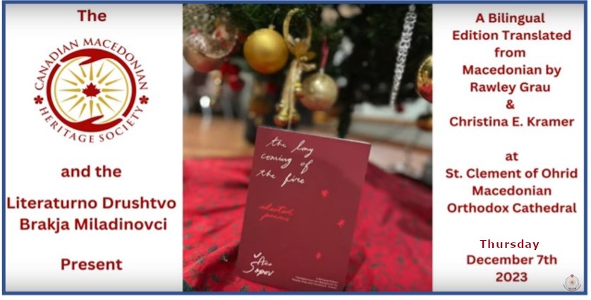 Putting the Macedonian Modernist Poet, Aco Šhopov, into English