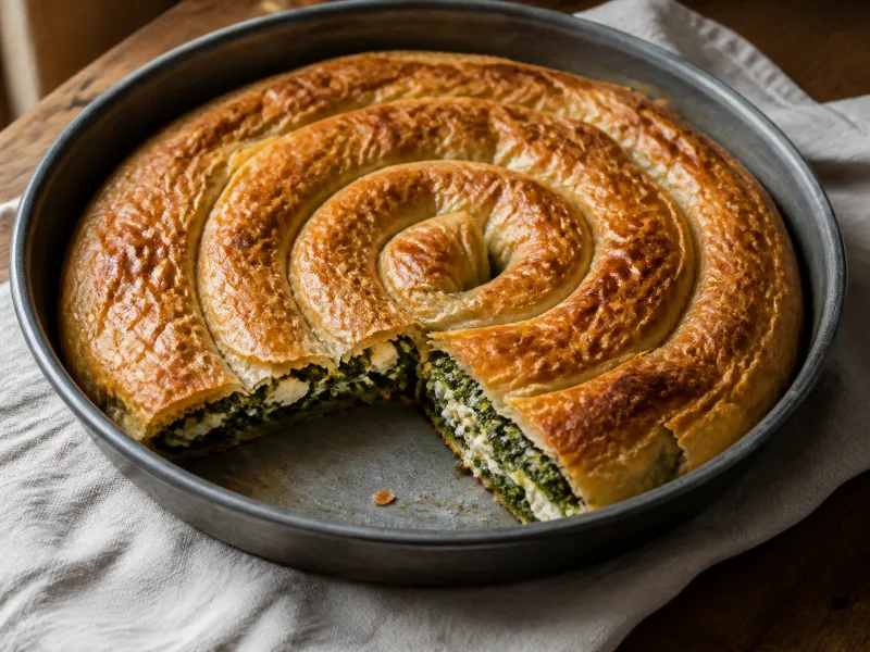 Spinach burek