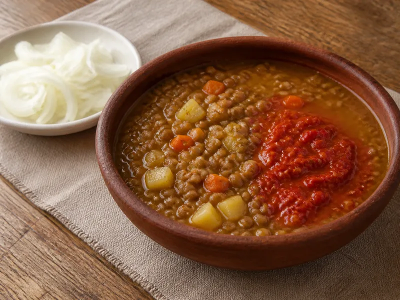 Lentil chorba