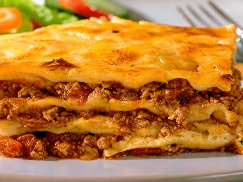 Lasagne (with minced meat)