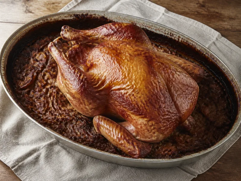 Turkey with cabbage