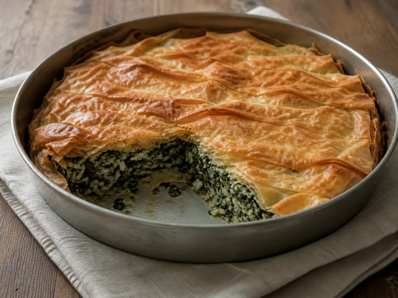 Nettle pie
