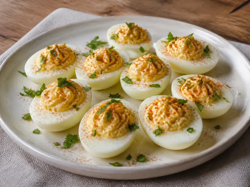 Stuffed eggs