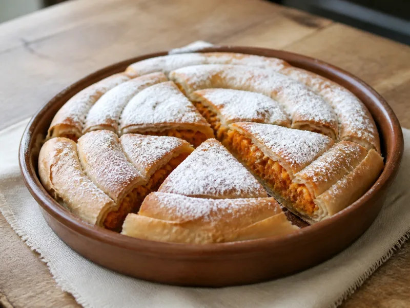 Tikvenik (pumpkin pie)