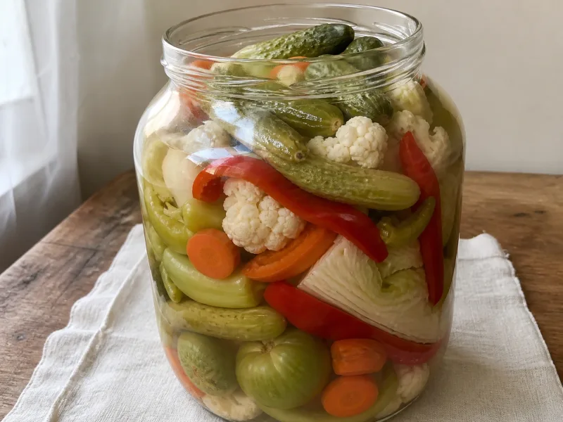 Turshija (pickled vegetables)